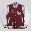 Kobe Bryant Letterman Red And White Jacket