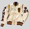 Kobe Bryant Varsity White Jacket