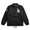 LA Dodgers Full-Snap Black Starter Coaches Jacket
