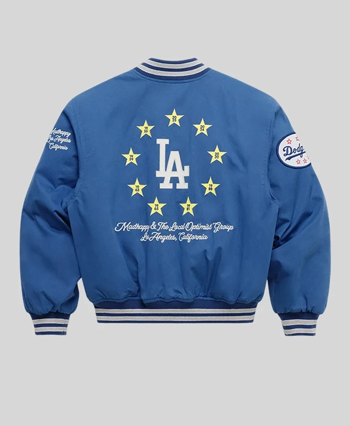 LA Dodgers Madhappy Royal World Series Varsity Jacket