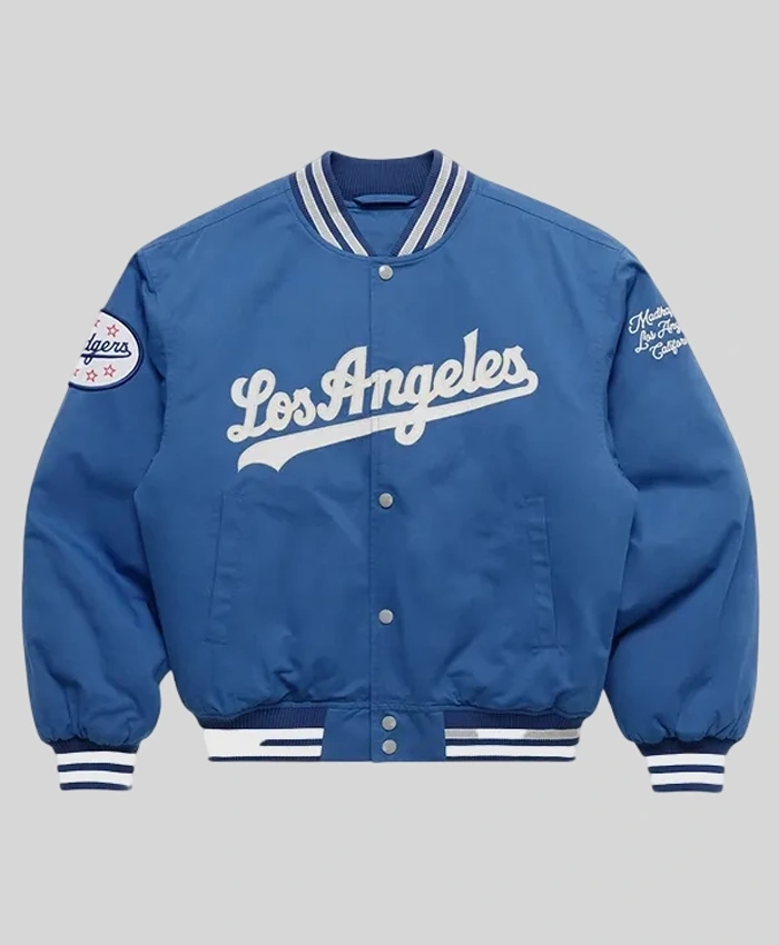 LA Dodgers Madhappy Royal World Varsity Series Jacket