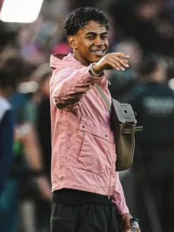 Lamine Yamal El Clasico Pink Jacket