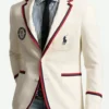LeBron James Nike x Ralph Lauren Old Glory White Blazer Front