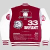 Letterman Red And White Kobe Bryant Jacket