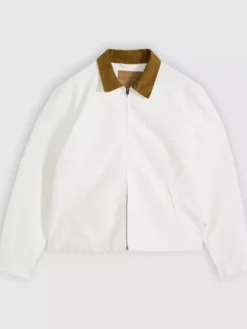 Levis White Canvas Lightweight Jacket