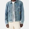 Levi’s X France World Cup Blue Denim Jacket Front