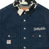 Levis x Toy Story Type II Yodelayheehoo Cropped Blue Denim Jacket