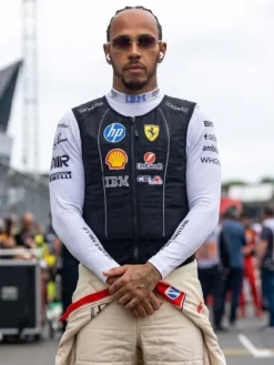 Lewis Hamilton F1 Miami Grand Prix Black Vest