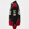 Disney Pixar Cars Shoe Palace Flames 95 racing jacket in bold black and red