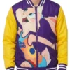 Lola Bunny Tune Squad Varsity Jacket