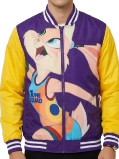 Lola Bunny Tune Squad Varsity Jacket