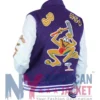 Louis Varsity Purple Vuitton Jacket