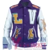 Louis Vuitton Varsity Purple Jacket