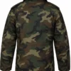 M-65 Military Field Jacket Military Green Camo Back