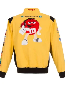 M&Ms Full-Snap Twill Yellow Uniform Jacket