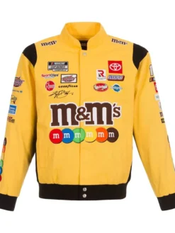 M&Ms Full-Snap Yellow Twill Uniform Jacket