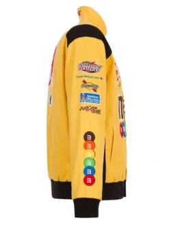 M&Ms Yellow Full-Snap Twill Uniform Jacket