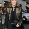 Margot Robbie Alexander McQueen Military Jacket