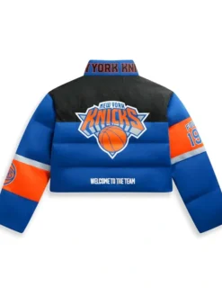 Mariska Hargitay Knicks vs. Cavs Game 2 Puffer Jacket