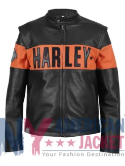 Men's Convertible Leather Essential Jacket