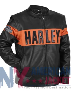 Men's Essential Convertible Leather Jacket