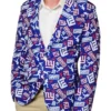 Men's New York Giants Fan Suit Jacket