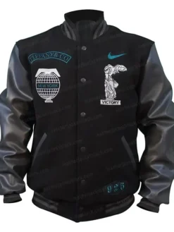 Mens-and-Womens-Black-Tiffany-and-Co-X-Nike-Varsity-Bomber-Jacket-with-Leather-Sleeves.webp