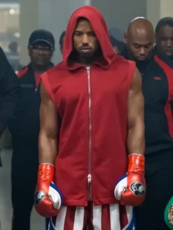 Michael-B.-Jordan-Creed-2-Red-Hooded-Costume2.webp