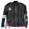 Michael Jackson Stand-Up Collar Black Leather Jacket