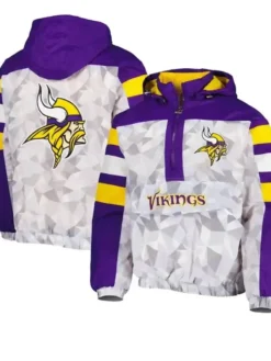 Alternative view of Minnesota Vikings Pullover Starter Jacket