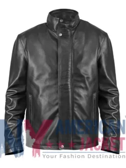 Ethan Hunt Black Mission Impossible 05 Leather Jacket