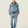 Miu Miu Milly Alcock Denim Jacket