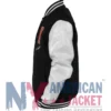 NY Knicks Varsity Black And Off White Jacket