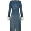 Off Campus S01 Allie Hayes Blue Coat
