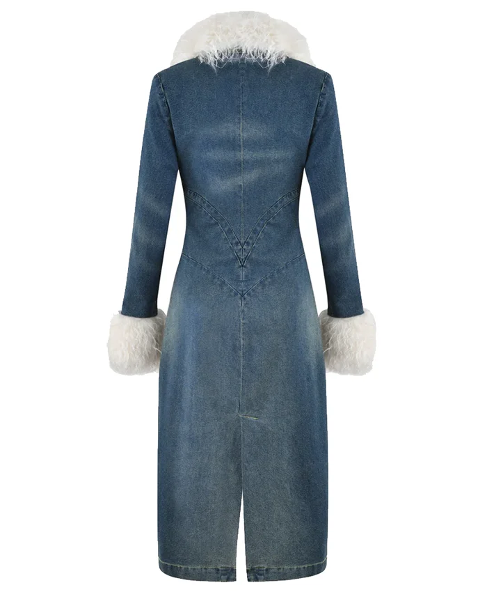 Off Campus S01 Allie Hayes Blue Coat