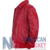 Off Campus S01 Allie Hayes Leather Red Jacket
