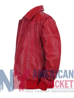 Off Campus S01 Allie Hayes Leather Red Jacket