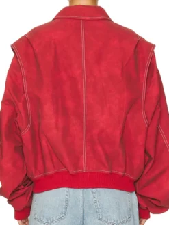 Off Campus S01 Allie Hayes Red Jacket