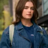 Off Campus S01 Blue Hannah Wells Jacket