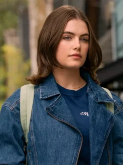 Off Campus S01 Blue Hannah Wells Jacket
