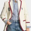 Olympics Team USA White Opening Ceremony Blazer