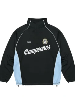 Palace Copa 1-4 Zip Techy Fleece Black Jacket