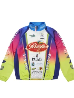 Palace Cycling Rainbow Zip Jacket
