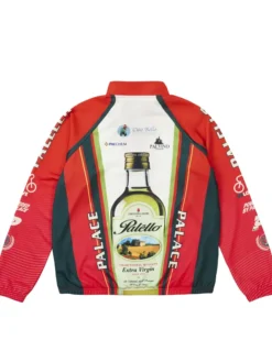Palace Cycling Zip Red Jacket
