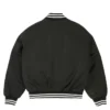 Palace Satin the Park Black Varsity Jacket