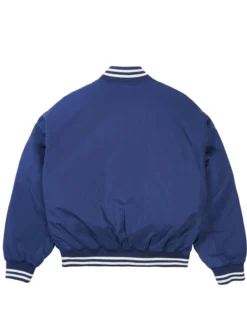 Palace Satin the Park Blue Varsity Jacket