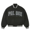 Palace Satin the Park Varsity Black Jacket