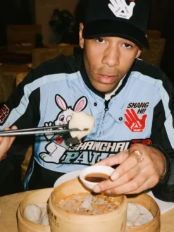 Palace Skateboards Capsule Shanghai Biker Jacket