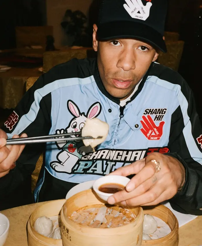 Palace Skateboards Capsule Shanghai Biker Jacket