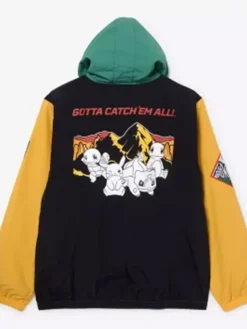 Pokemon Colorblock Windbreaker Jacket